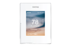 4iE Thermostat, with no '!' on the screen